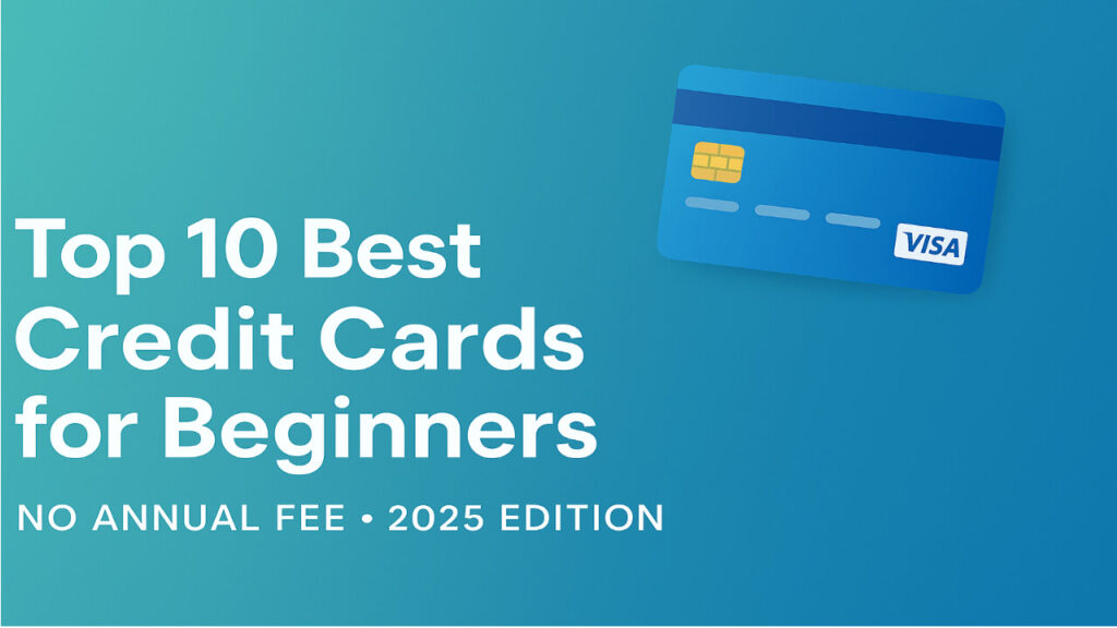 Best Credit Cards for Beginners No Annual Fee